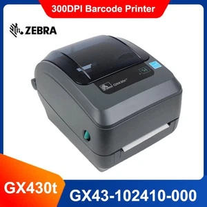 Zebra GX430T Ethernet​ Thermal Transfer Label Printer 300 DPI PN:GX43-102410-000 - Picture 1 of 10