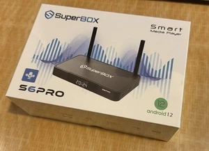 NEW SuperBOX S6 PRO Smart Media Player with Android-12 & Voice Command - Picture 1 of 1