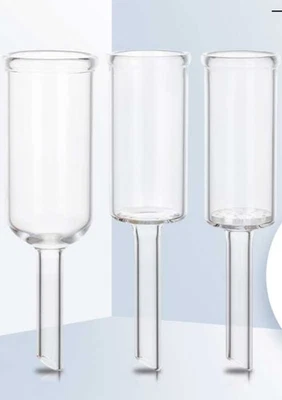 Glass Adsorption Column Laboratory Chromatography Funnel 32–35×140mm - Image 1 of 4