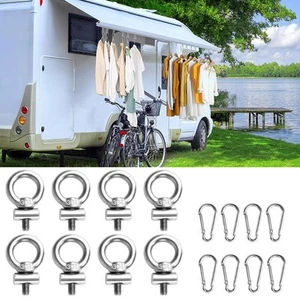 Brand New Camping Setup Piping Stoppers High Universality Stainless Steel - Picture 1 of 7