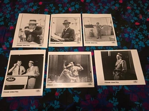 FRANK SINATRA- SET OF 6 ORIGINAL RE-ISSUE PUBLICITY PHOTOS - Picture 1 of 1