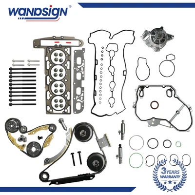 Kit de cadena de distribución de pernos de junta de culata para Chevrolet Captiva GM Terrain Buick 2,4 L Foto 1 de 4