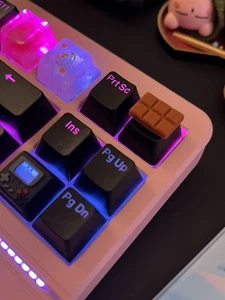 Chocolate Bar Food Artisan PBT Keycan for OEM Mechanical Keyboard “+” Switches - Picture 1 of 6
