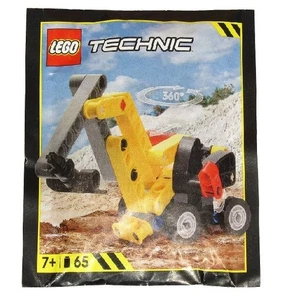 LEGO Technic Wheeled Excavator Paper Bag 412504 (SEALED) - Picture 1 of 1