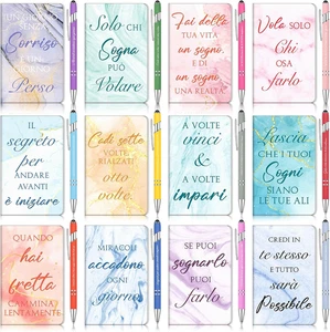 12 Set 24 Pezzi Regali per Colleghe Regali Con Citazioni Motivazionali in Italia - Foto 1 di 12