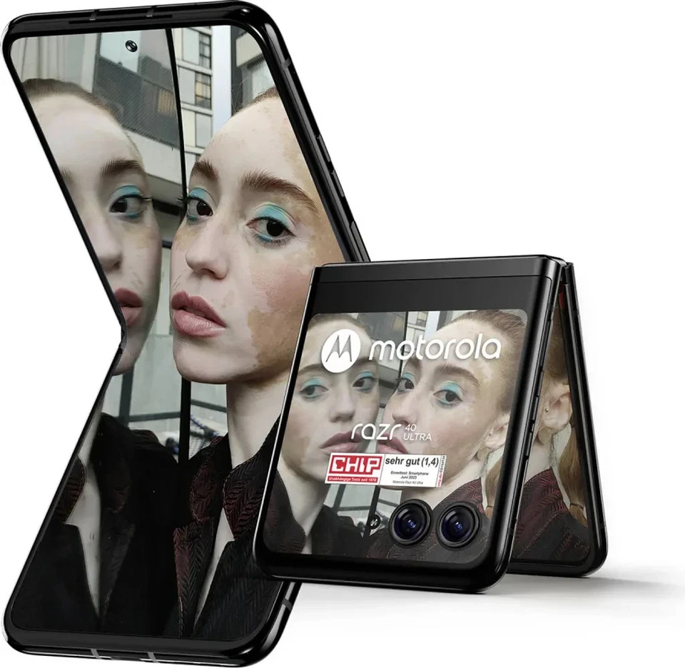 Motorola Razr 40 Ultra 256GB Infinite Black (Ohne Simlock) (Dual-SIM) - Bild 1 von 4