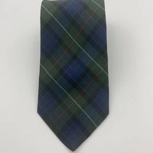 Tartan Handmade Silk Tie - Picture 1 of 5