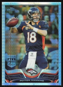2013 Topps Chrome Prism Refractors #1 Peyton Manning #/260 Denver Broncos - Picture 1 of 2