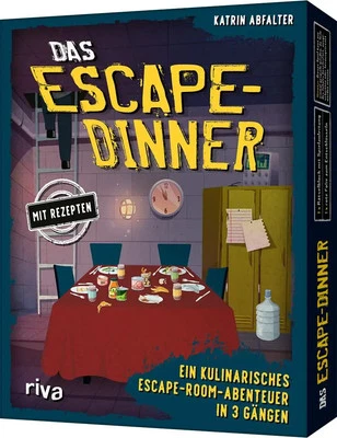 RIVA VERLAG Das Escape-Dinner - Ein kulinarisches Escape-Room-Abenteuer in 3 Gängen | Spiel