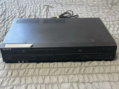 Sony SLV-D380P Reproductor de DVD Grabadora VHS Combo Negro Probado Funciona Sin Control Remoto Foto 1 de 4