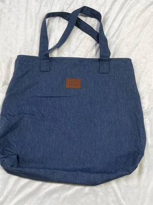 Bolso de Mano Brixton Hecho Propio Reversible Azul Nuevo sin Etiquetas Foto 1 de 4