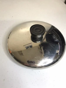 Vintage REVERE WARE 7" Edelstahl Ersatz Topf Deckel nur - Bild 1 von 4