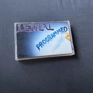 Lethal Programmed Vintage Cassette Tape Excellent Condition, Barely Used Rare!!! - Picture 1 of 8