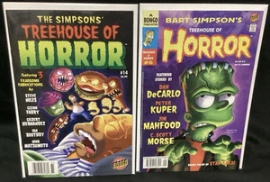 SIMPSONS TREEHOUSE OF HORROR #14 RARO QUIOSCO BART #6 ¡RARO PRIMERA IMPRESIÓN! BAJO - Imagen 1 de 5