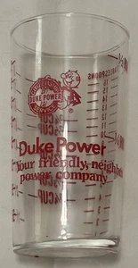 Vetro di misurazione cucina vintage Duke Power Reddy Kilowatt retrò 8 oz - Foto 1 di 5