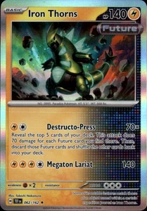 Iron Thorns Holo Rare SV05: Temporal Forces 062/162 NM - Picture 1 of 2