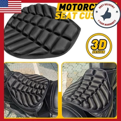 Motorcycle Cushion Seat Pad Fits Harley Sportster 883 1200 Iron 883 XL 1983-2003 - Image 1 of 4