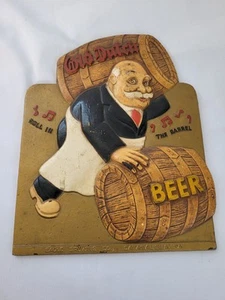 Vintage Old Dutch Beer Composition Sign Eagle Brewing Co Catasauqua, PA! - Picture 1 of 8