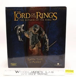 Battle Troll of Mordor Lord of the Rings Return of the King Sideshow Statue MIB - Picture 1 of 11