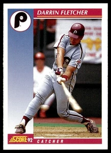 1992 Score Darrin Fletcher Philadelphia Phillies #193 - Picture 1 of 2