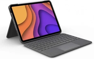 Logitech Folio Touch Keyboard Case with Trackpad for iPad Air (4th Gen) Graphite - Picture 1 of 5