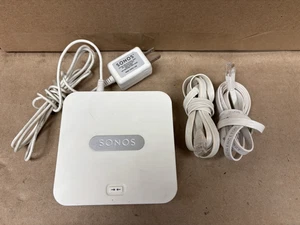 Sonos Connect Bridge white Excellent With  cords , Power Supply - Picture 1 of 2