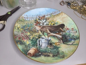 1991 Harvest In The Meadow W. L. George Limited Edition Collector Plate - Picture 1 of 4