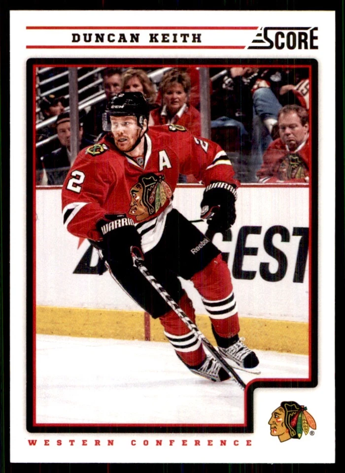2012-13 Score Duncan Keith Chicago Blackhawks #118 - Image 1 of 2