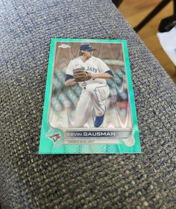 2022 Topps Chrome Baseball Kevin Gausman #40 Aqua Lava 38/199 Toronto Blue Jays  - Picture 1 of 2