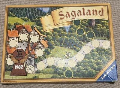 Ravensburger Sagaland Board Game 1982 Family Classic Strategy Fun Fully Complete - Image 1 of 4