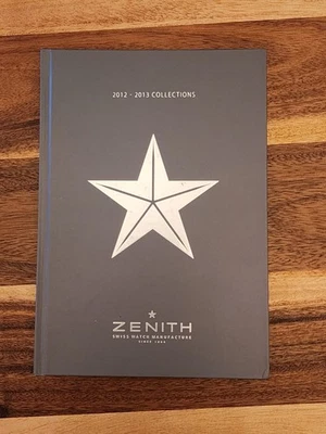 Reloj Zenith Swiss Catálogo Colecciones 2012-2013 Tapa Dura Foto 1 de 4