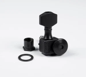 Sperzel Trim-Lok 6 in line staggered post Black locking tuner - Picture 1 of 1