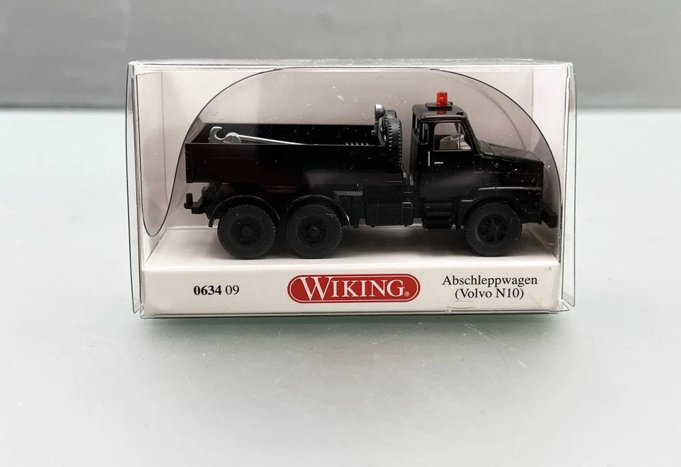 1:87 WIKING 063409 Abschleppwagen Volvo N10 Rimorchio Volvo N10 - Immagine 1 di 1