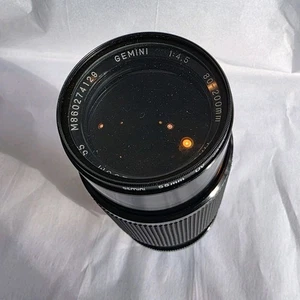 Gemini Macro 1:4.5 80-200 mm obiettivo fotocamera Macro MC Zoom 55 - Foto 1 di 11