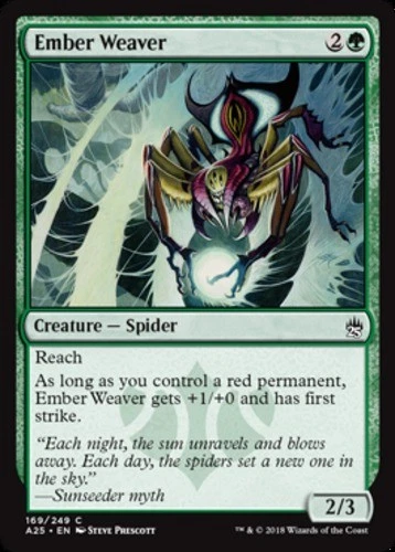 x1 Ember Weaver - Masters 25 - NM - MTG - Image 1 of 1