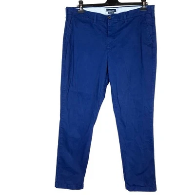 TOMMY HILFIGER Hombres Chino Pantalones Talla W38 L34 Regular Fit Recto... - Imagen 1 de 4