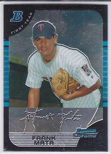 Frank Mata Baltimore Orioles 2005 Bowman Chrome Rookie Card - Bild 1 von 1