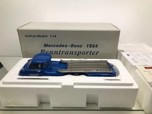 CMC M-036 MERCEDES BENZ RENNTRANSPORTER 1954 TRUCK -1:18- HIGH QUALITY IN BOX - Picture 1 of 16