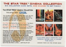 Cinema Collection Offer Card Star Trek The Next Generation Season 5