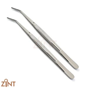 Dental London College Tweezer Serrated Tip Surgical Cotton & Dressing Forceps - Picture 1 of 2