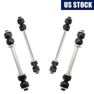 4Pc Front & Rear Sway Bar Links 2006 2007 2008 2009 2010 Ford Explorer 4.0L 4.6L - Image 1 of 4