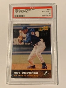 1996 ALL SPORT PPF REY ORDONEZ #60 NM-MT PSA 8 - Picture 1 of 2