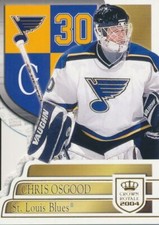 2003-04 Crown Royale #81 CHRIS OSGOOD - St. Louis Blues
