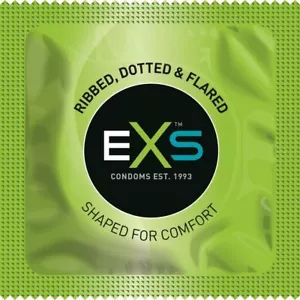 EXS Ribbed & Dotted Condoms - Multipacks - Picture 1 of 16