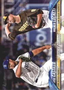 2018 Topps Update #US169 Jose Castillo RC Walker Lockett RC - Picture 1 of 2