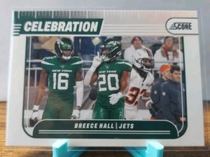 2024 Score Football - Breece Hall - New York Jets - Celebration - #C-BHL - Bild 1 von 2