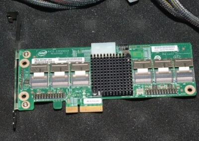 Original Intel RES2SV240 24port SATA SAS Storage expansion card - Image 1 of 4