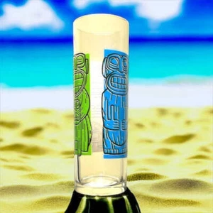 Don Beachcomber Tiki Bar Zombie Glass CANNIBALS Highball Tom Collins w/1 Swizzle - Picture 1 of 5
