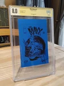 🔥The Maxx #2 Blue Ashcan (#578) CBCS 8.0 Image Comics, Signed by Sam Kieth! 🔥 - Picture 1 of 20