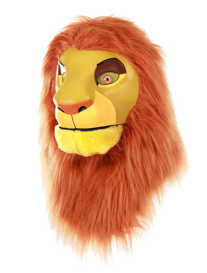 Simba Mouth Mover Mask Disney Lion King Fancy Dress Halloween Costume Accessory - Image 1 of 1